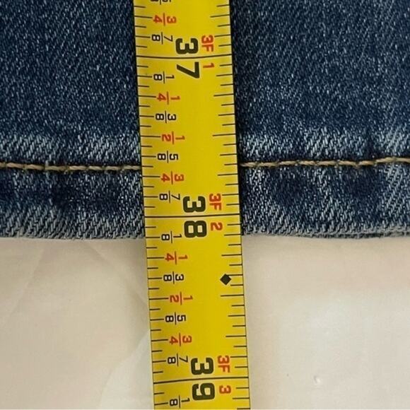 Banana Republic Factory Distressed Straight Leg  Mom High Rise Jeans Size 30 - Picture 11 of 11